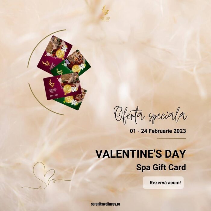 Oferta speciala-Gift Card-Valentine's Day-Serenity Wellness Mogosoaia